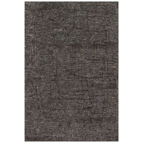 5x7'6 Brooklyn Charcoal Rug, Linear Pattern, Outdoor Table Settings, Loloi Rugs, Desk And Chair Set, Lexington Furniture, Dark Gray Area Rug, Mirror Set, Contemporary Rugs