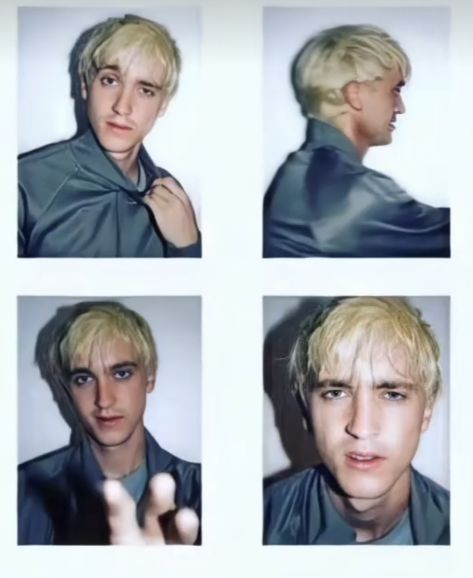 Draco Malfoy Tumblr, Tom Felton, Secret Love, Draco Malfoy, Hogwarts, Blonde, Tumblr, Hair