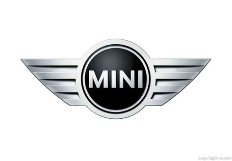 MINI Tagline Auto Logos, Car Symbols, Car Brands Logos, Buying New Car, Mobile Mechanic, Logo Quiz, Logo Luxury, Mini Clubman, Mini Logo