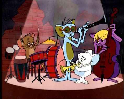 "Rockin' Rodent" Tom and Jerry Chuck Jones Chuck Jones Art, Casper Cartoon, Drum Lessons For Kids, Tom And Jerry Pictures, Chuck Jones, Tom And Jerry Cartoon, School Cartoon, Rap Beats, Images Disney