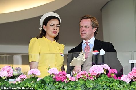 Thomas Kingston, Sophie Winkleman, Anna Valentine, Lord Frederick Windsor, Philip Treacy Hats, Red Frock, Prince Michael Of Kent, The Berkshire, Mcqueen Dress