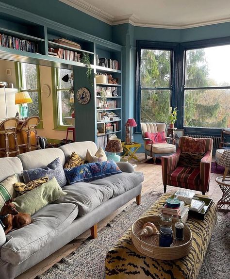 Instagram Stylish Living Room Ideas, All About Books, Cozy Scandinavian, Public Libraries, Bright Rooms, Small Apartment Living, Colourful Cushions, Stylish Living Room, Elevate Your Home