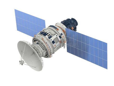 Satellite Design, Boss Design, Paper Model, White Stock, Craft Bags, White Image, Paper Models, Illustration Artwork, 3d Rendering