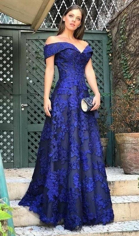 Off The Shoulder Prom Dresses, Dresses With Appliques, Lace Evening Gowns, Bride Groom Dress, فستان سهرة, Groom Dress, Classy Dress, Fancy Dresses, Mother Of The Bride Dresses