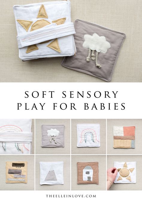 Baby Toys Handmade, Sensory Toys For Babies, Sensory Diy Baby, Diy Baby Toys Newborn, Sew Baby Toys, Baby Toys To Sew, Baby Toy Sewing Pattern, Sewing Kids Toys, Sewn Toys