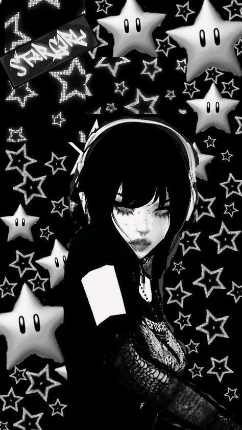 Cybergoth Wallpaper Iphone, Emo Wallpaper Iphone, Emocore Wallpaper, Best Friend Dynamics, Emo Girl Wallpaper, Y2k Goth Aesthetic, Goth Aesthetic Wallpaper, Anger Art, Girl Y2k