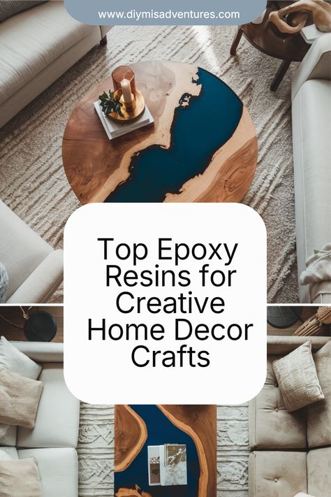 Discover the best epoxy resin brands to create your own stunning home decor pieces 🏡 Get inspired to transform every corner of your home with these versatile and high-quality materials. Click to find out more! Diy Designs, Resin Crafts Tutorial, Diy Epoxy, Epoxy Resin Crafts, Resin Craft, Functional Decor, Home Decor Projects, Creative Home Decor, Craft Lovers