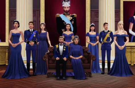 FAMILY PORTRAIT POSE SET so here’s another 300... : the de villiers Sims Royal Family, Sims 4 Royal Family Portrait Poses, Sims 4 Royal Family Poses, Sims 4 Cc Royal Poses, Sims 4 Royal Portrait Poses, Royal Family Cc Sims 4, Royal Poses Sims 4, Sims 4 Family Portrait Poses, Sims4 Royal Cc