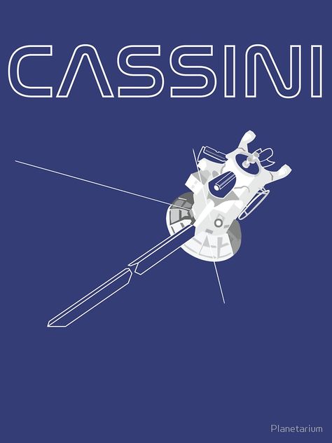 Cassini-Huygens Mission by Planetarium via Red Bubble Cassini Huygens, Vintage Space Poster, Star Wars Illustration, Space Probe, Punisher Marvel, Ad Astra, Small House Design Plans, Blue Pictures, Space Poster