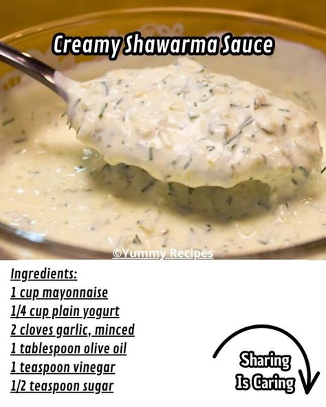 How To Make Shawarma Sauce, Homemade Food Business Ideas, Sauce For Chicken Shawarma, Mediterranean Sauce Recipes, Garlic Sauce Recipe Shawarma, Shawarma White Sauce Recipe, Schwarma Garlic Sauce, Sauce For Shawarma, Shawarma Sauce Recipe