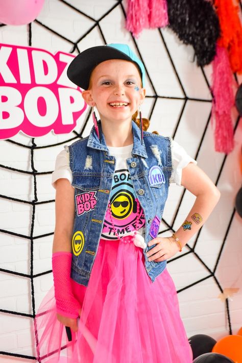 Kara's Party Ideas Ultimate KIDZ BOP Halloween Party | Kara's Party Ideas #AD Kidz Bop Outfit, Kidz Bop Concert Outfit, Kidz Bop Concert, Pop Star Party, Kids Bop, Kidz Bop, Kid Friendly Halloween, Concert Outfit Ideas, Pumpkin Carving Templates