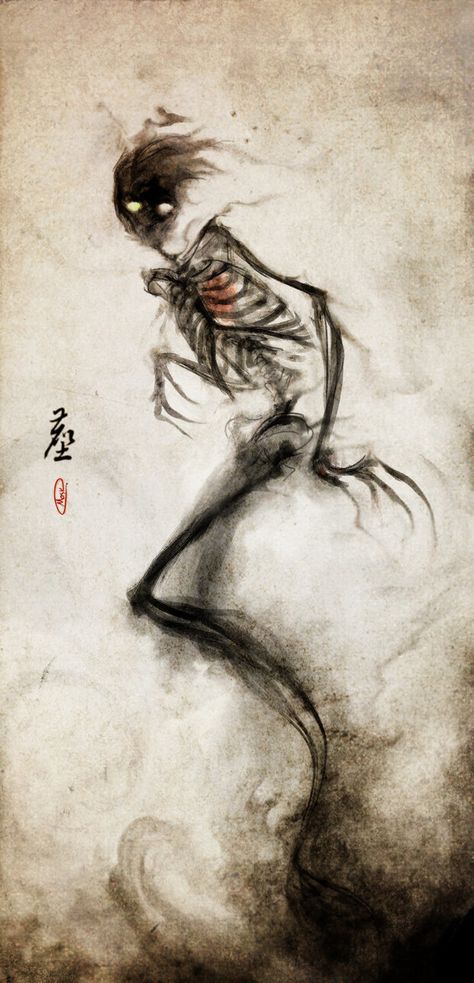 Dust Ghosts Drawing Scary, Creepy Skeleton Drawing, Creepy Ghost Tattoo, Scary Ghost Drawing, Eerie Drawings, Graveyard Drawing, Scary Mermaid, Scary Drawings, Ghost Drawing