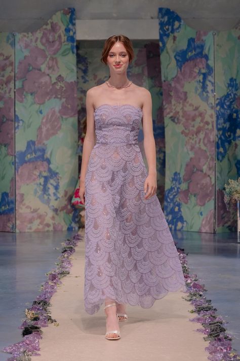 Luisa Beccaria, Red Carpet Event, Fashion 2024, Spring Summer 2024, Purple Fashion, Spring 2024, Spring Collection, Summer 2024, Runway Fashion