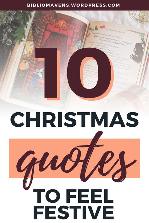 10 Christmas Quotes to Read By Christmas Book Quotes Aesthetic, Quotes For Christmas, Christmas Reads, Quotes From Authors, Quotes From Books, December Quotes, Good Quotes, Santa And His Reindeer, Classic Quotes