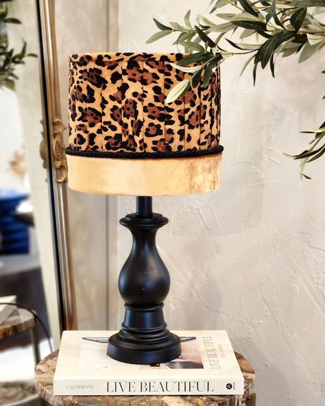 Meet Fiona 🤎. Did someone say animal print is the new neutral? We agree! But even if they didn't, the Fiona Lampshade is a statement piece that transcends trends. This beauty features a stunning combination of fabrics, separated by a chic black rope trim: 5.5" of captivating cheetah print and 2.25" of luxurious gold velvet Whether you're embracing the animal print trend or simply seeking a bold and luxurious touch, the Fiona Lampshade is the perfect choice. It's a versatile piece that c... Beauty Features, Black Rope, Gold Velvet, Print Trends, 1 Of 1, Lampshades, Cheetah Print, Statement Pieces, Animal Print