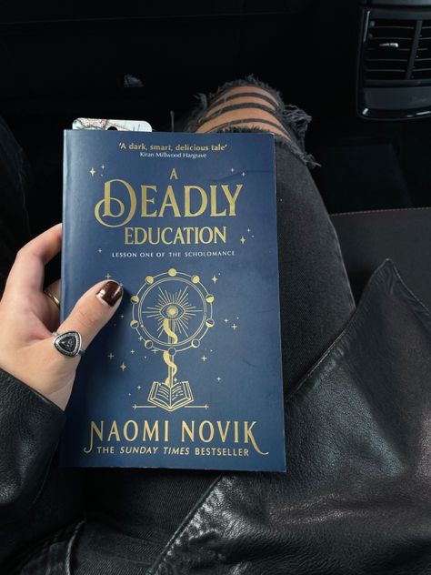 Deadly Education Aesthetic, A Deadly Education Book, Deadly Education Book, A Deadly Education Aesthetic, Scholomance Aesthetic, A Deadly Education, Fantasy Book Recommendations, Naomi Novik, Book Bucket