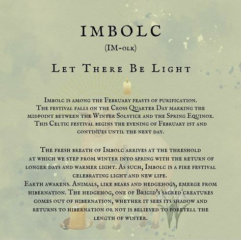 St Brigid's Day | Imbolc | February 1st | Winter | moonsmaven Imbolc Aesthetic Altar, Imbolc Cocktails, Imbolc Date 2024, What Is Imbolc, Imbolc Tattoo, Imbolc Intentions, St Brigid Day, Imbolc Quotes, Imbolc Journal Prompts