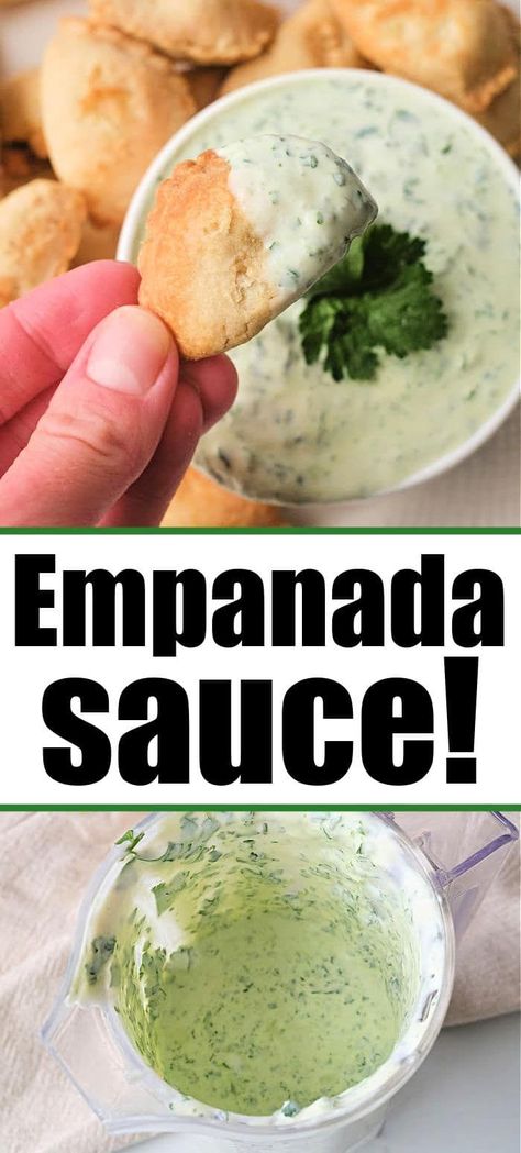 Empanada Dipping Sauce Recipe, Empanada Dipping Sauce, Empanada Sauce Recipe, Chicken Nugget Dipping Sauce, Mexican Finger Foods, Breakfast Empanadas, Easy Empanadas Recipe, Beef Empanadas Recipe, Empanada Dough