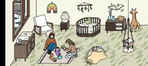 Adorable Home Nursery Ideas Game, Casa Adorable Juego Ideas, Dora Bowl, Adorable Home Game, Adorable Home Game Design Ideas, Adorable Home, Home Nursery, Adorable Homes Game, Bullet Planner