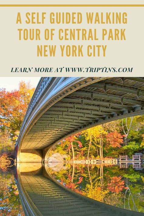 A Self-Guided Walking Tour Central Park by a LOCAL | Map + Itinerary #centralpark #nyc #manhattan #newyork Map Of Central Park, Central Park Walking Tour, Central Park Map, New York Trip Planning, Nyc 2023, Nyc September, Nyc Vacation, Nyc Itinerary, Central Park Manhattan