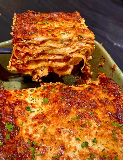 The Ultimate Lasagna Recipe - by Flavors By Ale Lao Sausage, Ultimate Lasagna Recipe, Ground Veal, White Lasagna, Ragu Sauce, Ragu Recipe, Cozy Season, Dry White Wine, Lasagna Recipe