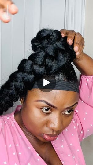 675 reactions · 53 shares | Bun style you may try😮 | ZAPHORIA BEAUTY SPOT | zaphoria_beauty_spot · Original audio Donut Hair Bun For Black Women, Updo Bun For Black Women, Top Knot Bun Black Women, Goddess Braid Bun, Girl Updo, Black Hair Bun, Bun Style, Bun Styles, Beauty Spot