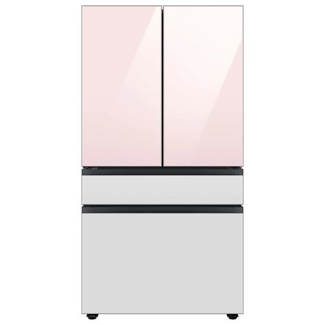 Samsung Bespoke 4-Door French Door Refrigerator Top Panel in Pink Glass in the Refrigerator Parts department at Lowes.com Samsung Bespoke Fridge, Bespoke Fridge, Samsung Bespoke, Refrigerator Parts, Door Panels, French Door, French Door Refrigerator, Pink Glass, Panel Doors