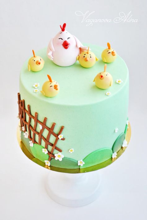 children's birthday cake for chickens fan Chicken Birthday Cake Ideas, Chick Cake Design, Chicken Cake Ideas, Chicken Theme Cake, Chicken Birthday Party Ideas, Chicken Cakes Birthday, Chicken Cake Design, Chicken Cakes, Chick Cake