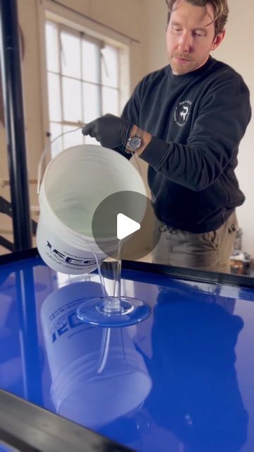 Refresh Home Improvements on Instagram: "Buckle up - It’s story time! … Follow along as we create a concrete countertop and a custom epoxy tabletop that all the townspeople love! We couldn’t have done it without the help of @zcounterform. … #diy #homeimprovement #contractor #remodel #renovation #countertop #reels #epoxy #concrete" Epoxy Resin Countertop, Industrial Metal Table, Epoxy Resin Table Top, Cement Countertops, Epoxy Concrete, Refresh Home, Resin Countertops, Resin Table Top, Diy Table Top