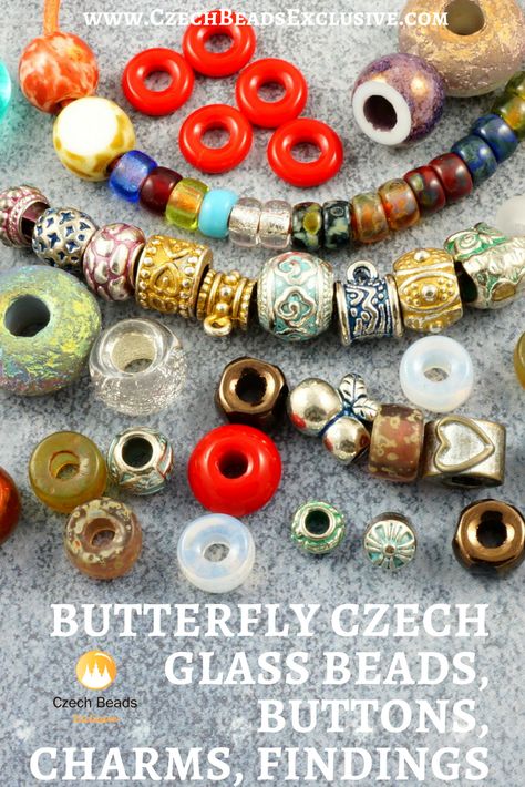 Czech Beads Jewelry, Large Hole Beads, Perfect Image, Love Photos, Czech Beads, All Around The World, European Style, Czech Glass Beads, Great Photos