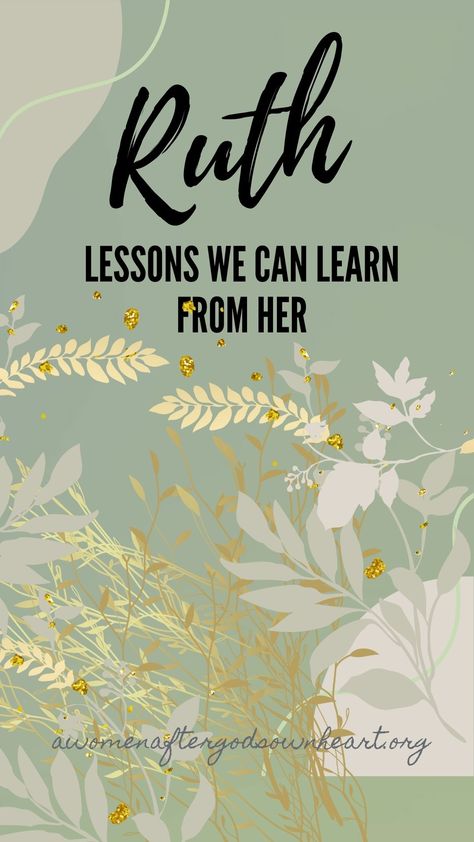 The story of Ruth is ordinary. We can learn a lesson from her. Perhaps that’s what makes it so amazing. She doesn’t come from a famous family. She didn’t marry into great riches or great position. Ruth is just a widow – one from an enemy nation, at that. Nothing is going in her favor, but she’s brave, and her faith never wavers. And yet the life of a foreign widow who has nothing becomes so important that it’s included in the Bible and her name recognized in the lineage of Jesus. Ruth 4:14, Story Of Ruth Crafts, Ruth In The Bible Woman, Ruth From The Bible, Ruth Bible Craft, Ruth In The Bible, Ruth Bible Study, Naomi Bible, Lineage Of Jesus