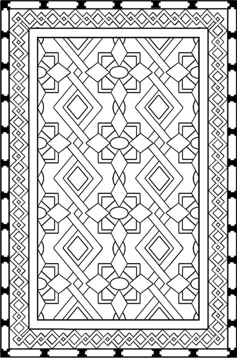 ԑ̮̑♦̮̑ɜ~Mandala para Colorear~ԑ̮̑♦̮̑ɜ Arabic Carpet Pattern, Iranian Carpet Pattern, Drawing Carpet, Carpet Iranian, Iranian Pattern, Persian Carpet Pattern, Arabic Tiles, Iran Carpet, Carpet Design Pattern