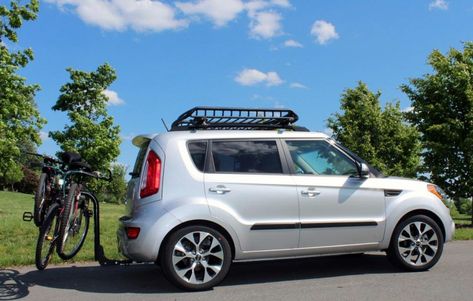 2013 Kia Soul, Kia Soul Custom, Kia Soul Accessories, Room For Two Kids, Kia Soul 2010, Dream Machine, Kia Soul, Bike Rack, Roof Rack