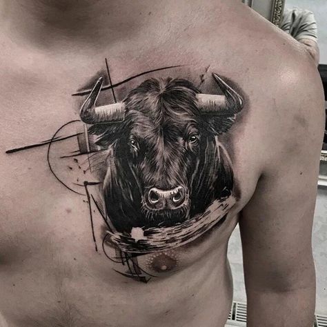 Primitive Tattoo, Ox Tattoo, Taurus Bull Tattoos, Collar Tattoo, Buffalo Tattoo, Bull Tattoo, Mario Tattoo, Taurus Art, African Tattoo