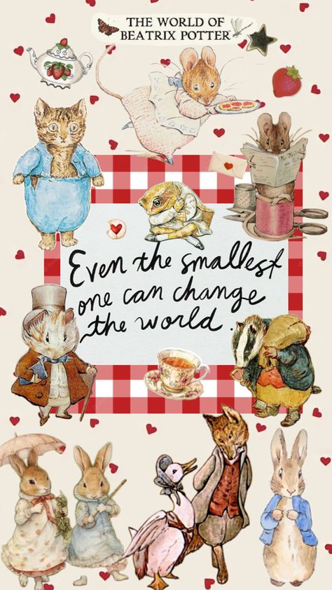 #beatrixpotter #wallpaper Beatrix Potter, Change The World, Canning