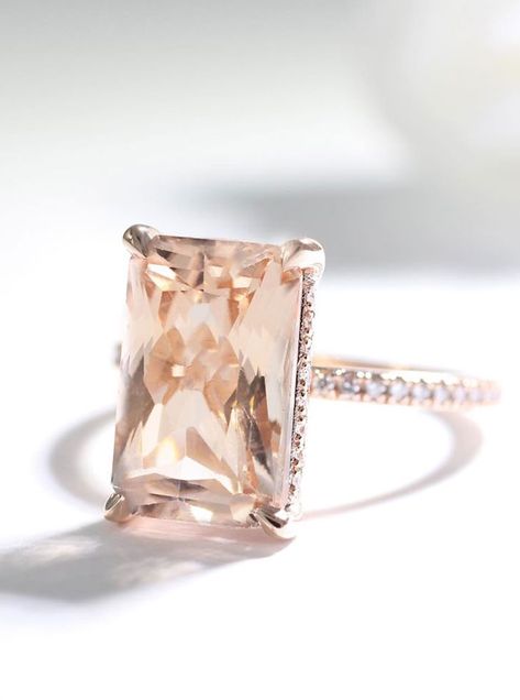 Stunning engagement rings that make occasion more meaningful Stunning Engagement Rings, K Jewelry, Engagement Ring White Gold, Wedding Rings Rose Gold, Stunning Engagement Ring, Morganite Engagement, Ring With Diamond, Morganite Engagement Ring, Rose Engagement Ring