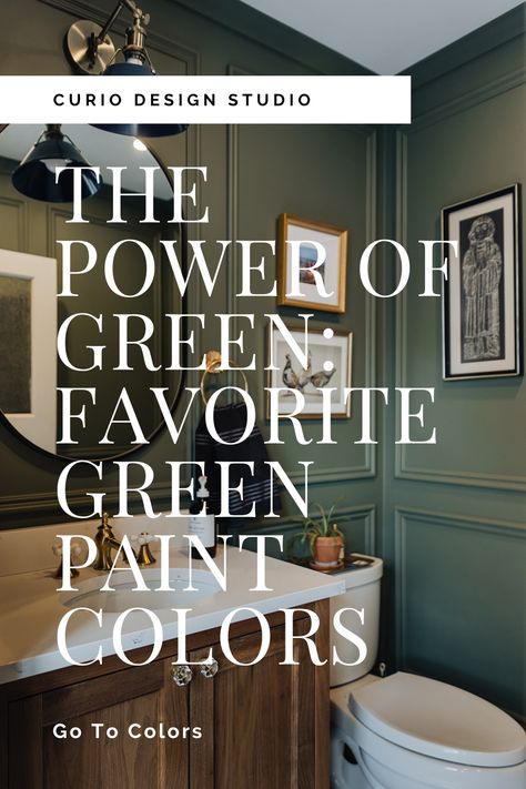 The color of freshness, renewal and vitality, green could be the revamp your living space needs. We've curated a list of our favorite bold and reserved hues, and how to use them. From Fiddlehead Green by Benjamin Moore to Sherwin Williams Retreat, discover the best green for your unique space, right here. Best Green Interior Paint Colors, Green Paint Colors For Bedroom, Green And White Paint Wall Colors, Emerald Green Paint Sherwin Williams, Sherwin Williams Emerald Green, Illusion Green Sherwin Williams, Dollar Bill Green Benjamin Moore, Bm Avon Green, Colonial Green Paint Colors