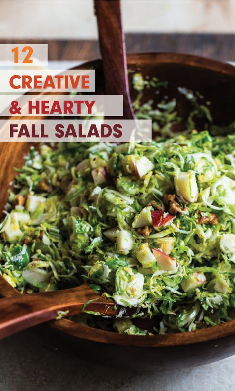 12 Creative and Hearty Fall Salads - A Beautiful Plate Fall Salad Recipes, Fall Salads, Pumpkin Recipes Dinner, Autumn Salad Recipes, Fall Salad, Savory Pumpkin Recipes, Hearty Salads, Autumn Salad, Beautiful Plates