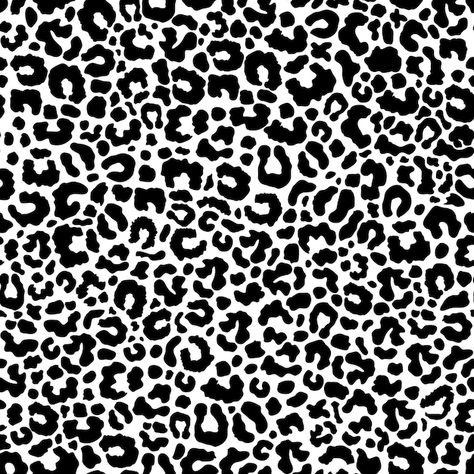 Jaguar Vector, Leopard Drawing, Cheetah Skin, Leopard Print Background, Black And White Leopard Print, Animal Print Background, Black And White Leopard, Canvas Art Projects, White Leopard Print