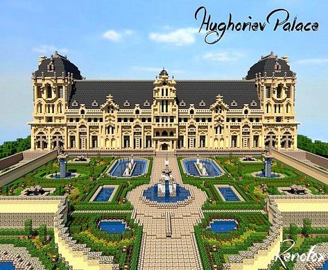 Medieval Mansion Minecraft, Minecraft Manor, Minecraft Mansion Tutorial, Tar Valon, Big Minecraft Houses, Minecraft Palace, Mansion Minecraft, Minecraft Castle Designs, Versailles Gardens