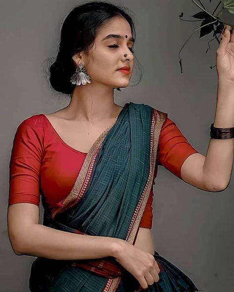 Anaswara Rajan, Galaxy Pictures, Malayalam Actress, South Actress, Saree Styles, Indian Beauty Saree, Bollywood Fashion, Saree Blouse, So Beautiful