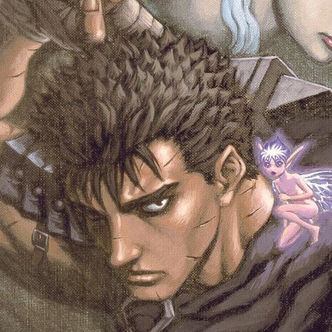 Berserk Icons, Guts And Griffith, Black Swordsman, Guts Berserk, Berserk Manga, Kentaro Miura, Color Profile, Anime Pfps, Weird Art