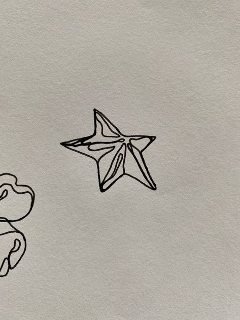 Star Drawing Tattoo, Tattoo Ticket, 27 Tattoo, Star Drawing, Handpoke Tattoo, Drawing Tattoo, Dainty Tattoos, Sea Star, Star Tattoos