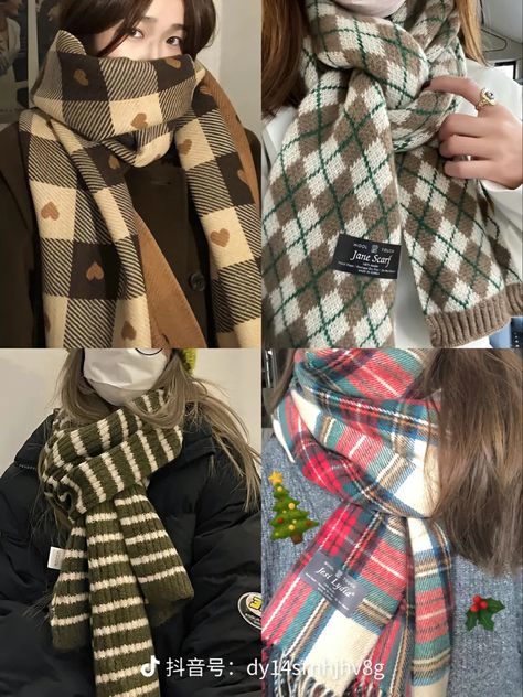 Aesthetic Muffler, Muffler Aesthetic, Scarf Aesthetic, Korean Airport Fashion, Islamic Fashion Dresses, Classy Winter Outfits, Downtown Outfits, Fashion Design Patterns, How To Wear A Scarf