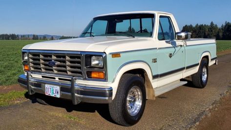 1989 Ford F150, 1980 Ford F150, 1983 Ford F150, 1982 Ford F150, 1986 Ford F150, 1985 Ford F250 4x4, Light Green Paint, Dream Trucks, Ford F Series