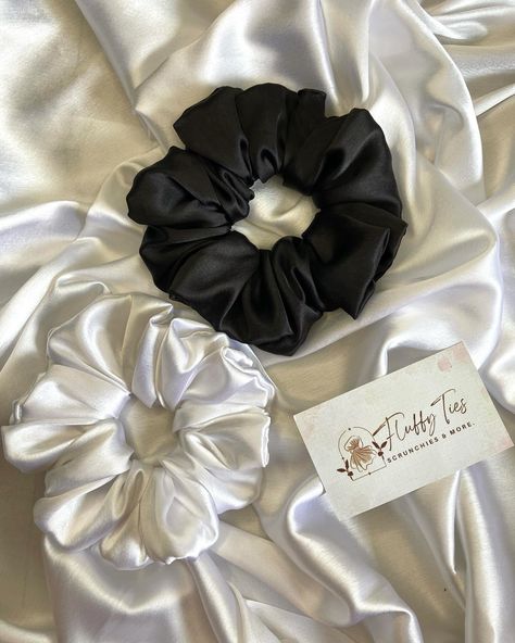 Black & White never goes out of style, isn’t? 🤤 Fabric used : Silk Satin 🤍 Shop now 🌻 Offer Price : 49rs. @officialfluffyties (Scrunchies, Black & White, Handmade Scrunchies, Shop Small) #scrunchies #handmade #handmadewithlove #smallbusiness #blacklove #blackandwhite #love #shopsmall Black Scrunchie Aesthetic, Small Scrunchies, Scrunchies Black, Black Scrunchies, Black Scrunchie, Black Love, Small Shop, Out Of Style, Silk Satin