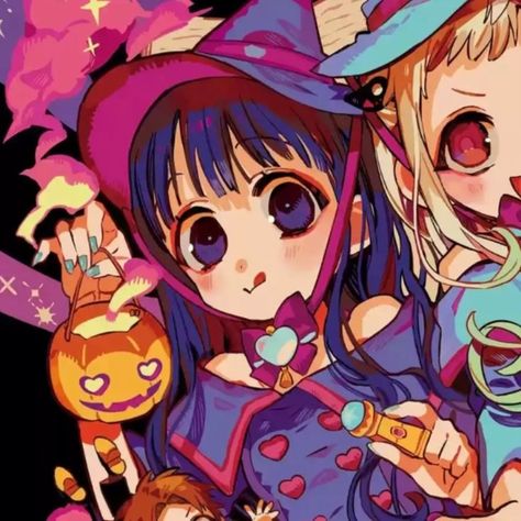 tbhk pfp Tbhk Halloween Art, Its Me, Matching Halloween, Big Photo, Halloween Icons, Jibaku Shounen Hanako-kun, Hanako Kun, Cute Aesthetic, Discord Server