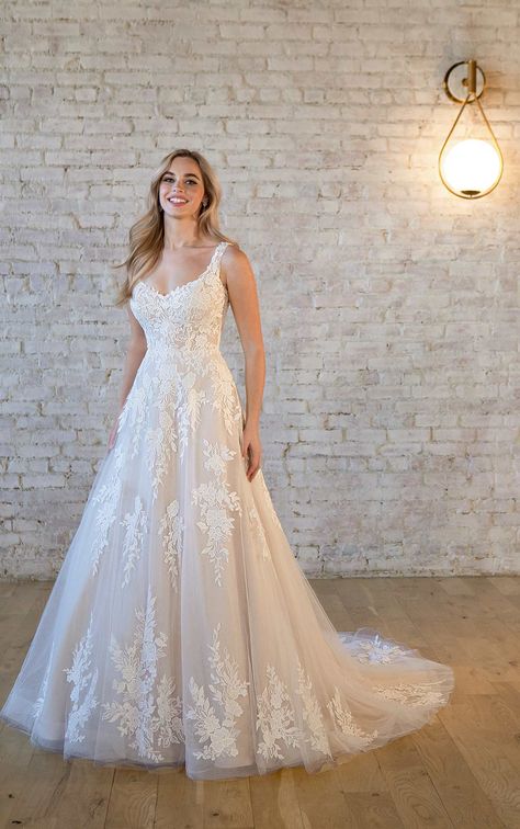 Stella York Style, Stella York Bridal, Stella York Wedding Dress, Pronovias Wedding Dress, Timeless Wedding Dress, Essense Of Australia, Dress Gallery, Stella York, Wedding Dresses With Straps