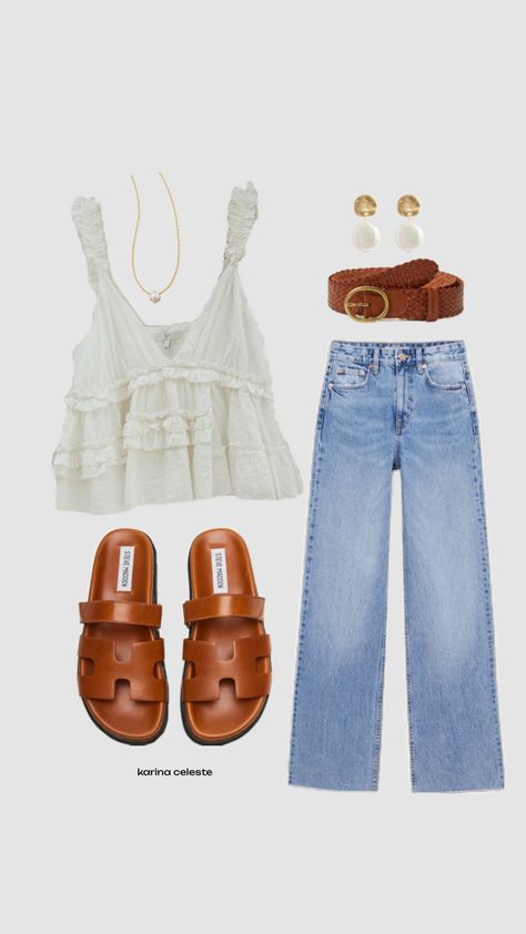 #summer #farmersmarket #spring #coastal #coastalgrandaughter #ootd #fitinspo #outfitinspo #casualoutfit Raining Day Outfit Summer, Raining Day Outfit, Shuffles Summer, Raining Day, Look Boho Chic, Getting Bored, Summer Brunch, Again And Again, Mode Inspo