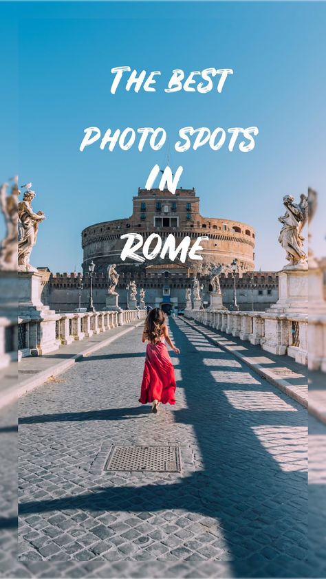 Places To Visit In Rome Italy, Rome Best Photo Spots, Photos In Rome Ideas, Best Photo Spots In Rome, Rome Italy Instagram Pictures, Rome Instagram Spots, Pictures To Take In Italy, Rome Photoshoot Ideas, Rome Italy Outfits Winter